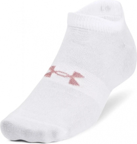 Шкарпетки Under Armour ESSENTIAL NO SHOW 3PK білі (3 пари) 1361459-100