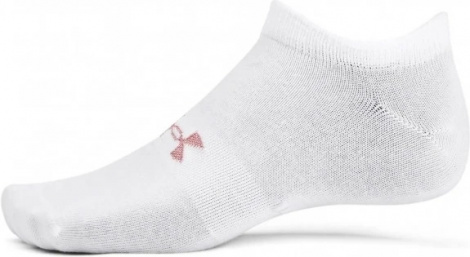Шкарпетки Under Armour ESSENTIAL NO SHOW 3PK білі (3 пари) 1361459-100