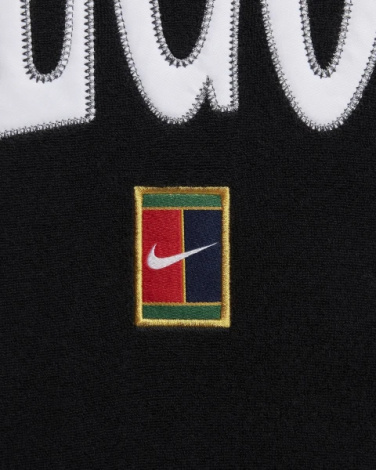 Світшот жіночий Nike NIKECOURT HERITAGE OVER-OVERSIZED чорний FQ2242-010