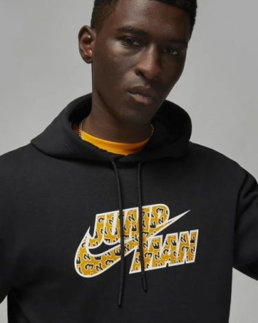 Толстовка Nike MJ FLT MVP JM FLC PO чорна DQ8037-010