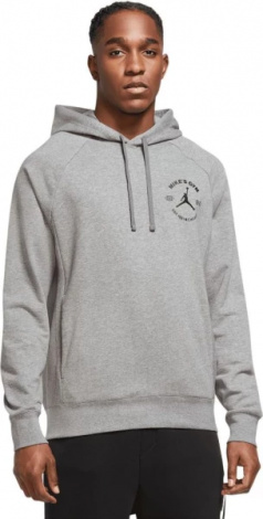Толстовка Nike MJ DF SPRT CSVR BC GFX FLC PO сіра DV1290-091