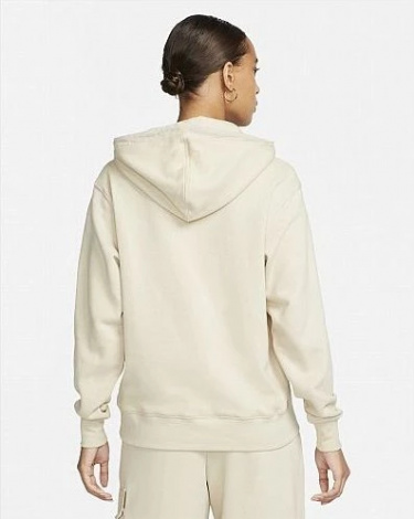 Толстовка жіноча Nike W NSW FLC PO HOODIE SU бежева DX2324-206