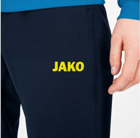 Спортивные штаны женские Jako CHALLENGE темно-сине-желтые 9221-904