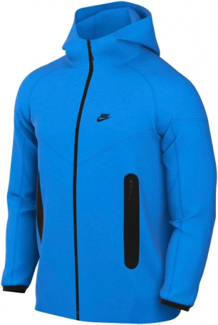 Толстовка Nike M NK TCH FLC FZ WR HOODIE синя FB7921-435