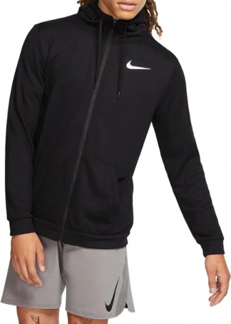 Толстовка Nike M NK DRY HOODIE FZ FLEECE чорна CJ4317-010