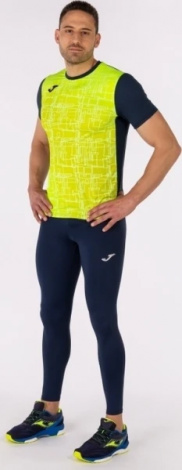 Футболка бігова Joma ELITE VIII жовто-темно-синя 101929.321