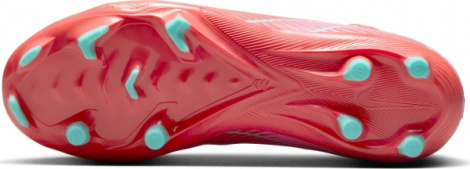 Бутсы детские Nike JR MERCURIAL ZOOM VAPOR 16 ACADEMY FG/MG красно-розово-бирюзовые FQ8392-800