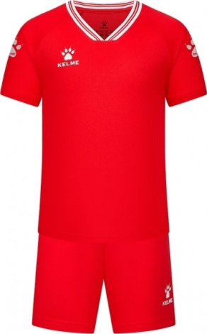 Комплект футбольной формы детский Kelme FARO красный 8451ZB3246.9600