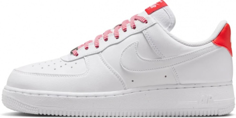 Кросівки жіночі Nike AIR FORCE 1 '07 біло-червоні IB7167-103