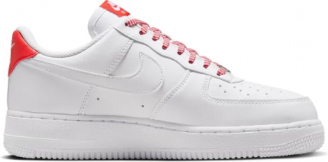 Кросівки жіночі Nike AIR FORCE 1 '07 біло-червоні IB7167-103