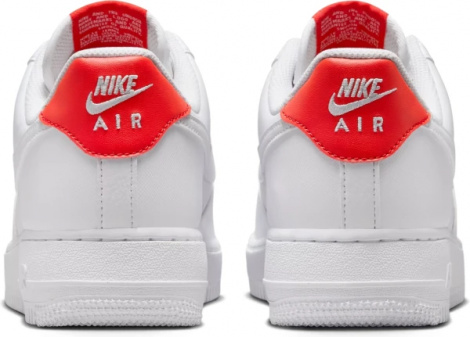 Кросівки жіночі Nike AIR FORCE 1 '07 біло-червоні IB7167-103