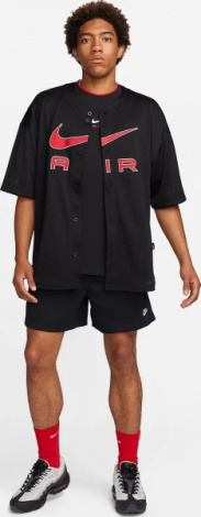 Шорти Nike CLUB MESH FLOW SHORTS чорні FN3514-010