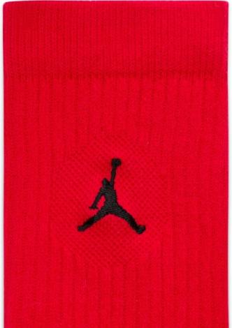 Шкарпетки Nike JORDAN EVERYDAY CREW SOCKS білі, чорні, червоні (3 пари) DX9632-918