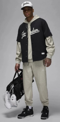 Спортивні штани Nike MJ DF SPRT CSVR FLC PANT сірі FV8608-050