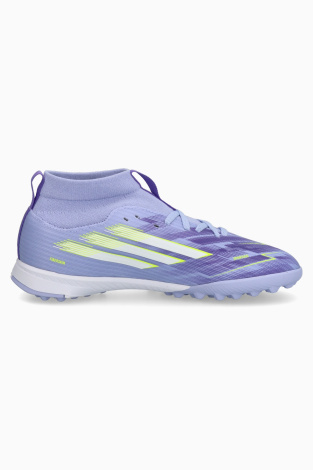 Дитячі сороконіжки adidas F50 League Mid TF Junior - фіолетовий