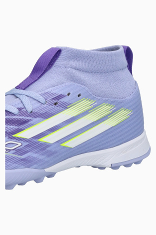 Дитячі сороконіжки adidas F50 League Mid TF Junior - фіолетовий