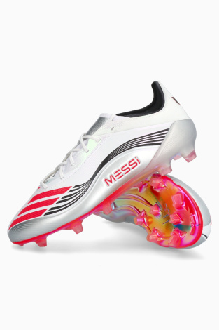 Бутсы adidas F50 Elite Messi FG - Серебряный