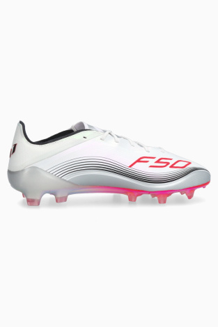 Бутсы adidas F50 Elite Messi FG - Серебряный