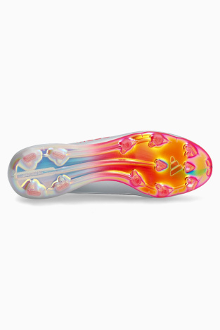 Бутсы adidas F50 Elite Messi FG - Серебряный