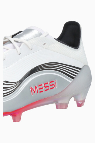 Бутсы adidas F50 Elite Messi FG - Серебряный