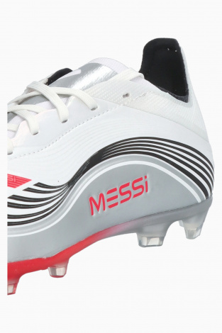 Дитячі бутси adidas F50 Elite Messi FG Junior - срібло