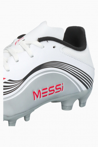 Детские бутсы adidas F50 League Messi MG Junior - Серебряный