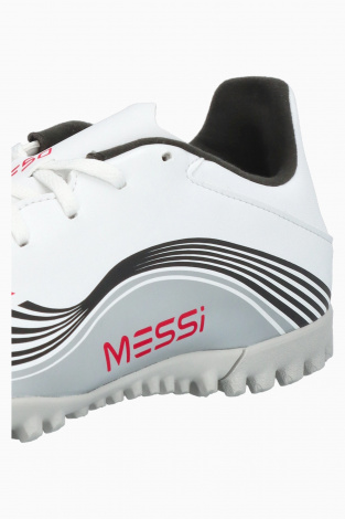 Сороконіжки adidas F50 Club Messi TF - срібло