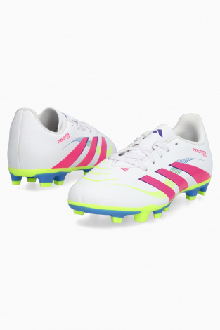Детские бутсы adidas Predator Club FG/MG Junior - белый