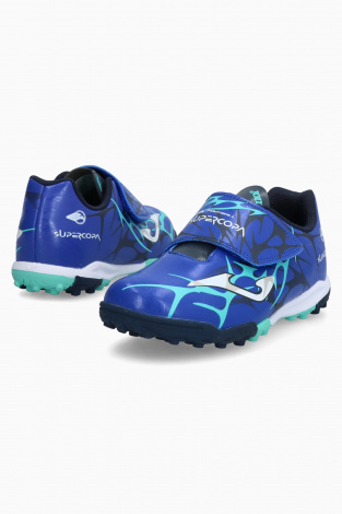 Детские сороконожки Joma Supercopa 2504 TF Junior - синий