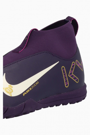 Дитячі сороконіжки Nike Zoom Mercurial Superfly 10 Academy Kylian Mbappé TF Junior - фіолетовий