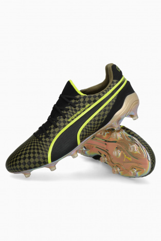 Бутсы Puma King Ultimate x Porsche FG/AG - зеленый