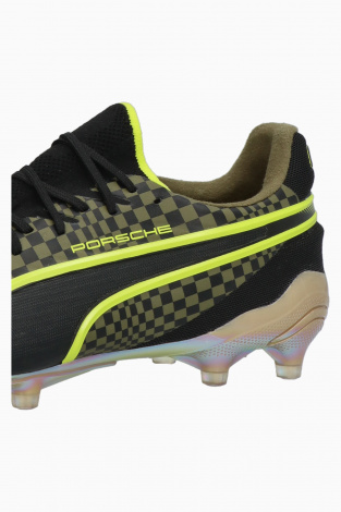 Бутсы Puma King Ultimate x Porsche FG/AG - зеленый