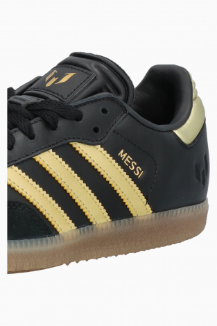 Дитячі кросівки adidas Samba Messi Junior - чорний