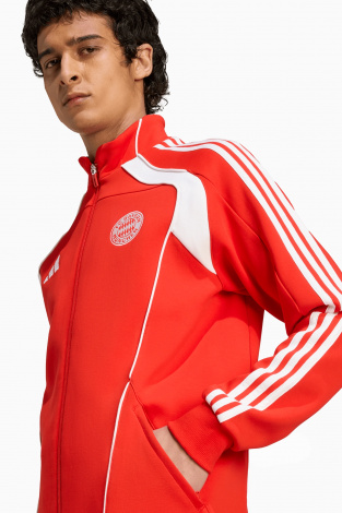 Кофта adidas FC Bayern 24/25 Urban Purist Doubleknit Track - червоний