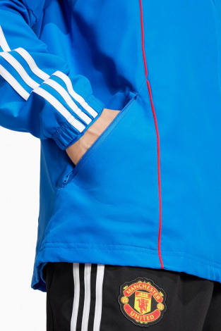 Кофта adidas Manchester United 24/25 Urban Purist Track - синій
