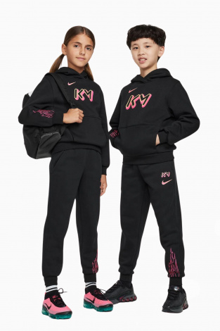 Детская кофта Nike Kylian Mbappé Club Fleece Junior - черный