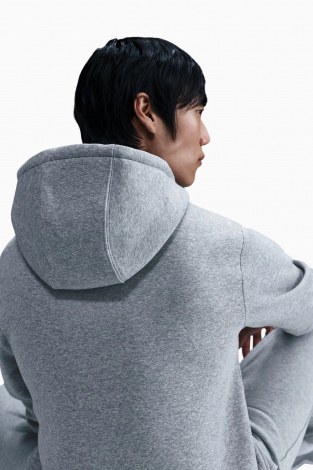 Кофта Nike Club Full-Zip - серый