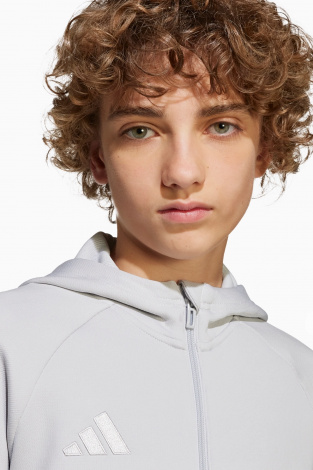 Детская кофта adidas Tiro 25 Travel FZ Junior - серый