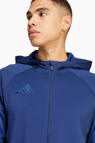 Кофта adidas Tiro 25 Travel FZ - темно-синий