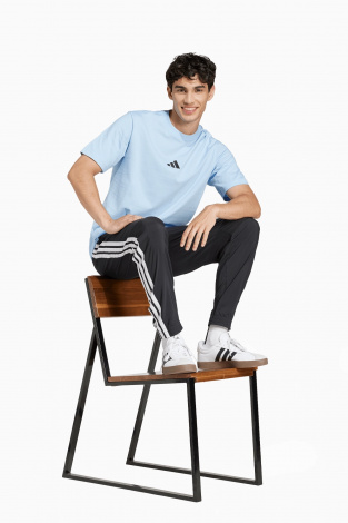 Штани adidas Essentials 3-Stripes Woven - чорний