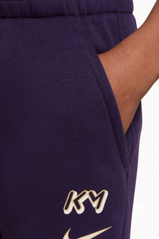 Дитячі штани Nike Kylian Mbappé Club Fleece Junior - фіолетовий