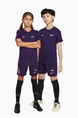 Дитячі штани Nike Kylian Mbappé Club Fleece Junior - фіолетовий