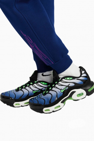 Детские штаны Nike Kylian Mbappé Club Fleece Junior - темно-синий