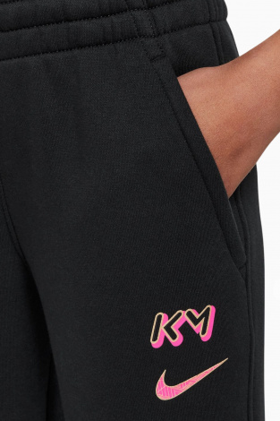 Дитячі штани Nike Kylian Mbappé Club Fleece Junior - чорний
