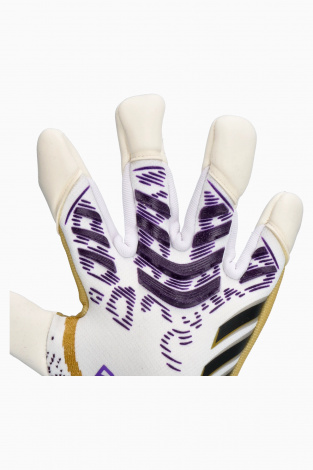 Вратарские перчатки adidas Predator Pro Hybrid Promo - белый