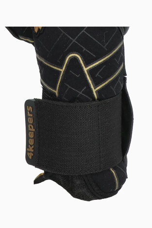 Дитячі воротарські рукавички 4keepers Soft Onyx NC Junior - чорний