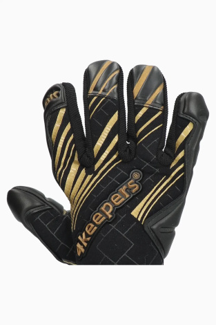 Дитячі воротарські рукавички 4keepers Soft Onyx NC Junior - чорний