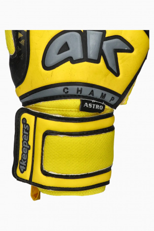 Воротарські рукавички 4keepers Champ Astro HB - жовтий