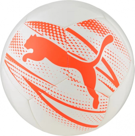 Футбольний м'яч Puma ATTACANTO GRAPHIC біло-помаранчевий
