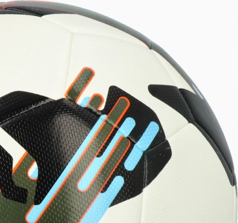 Футбольний м'яч Puma ORBITA 5 FUSION біло-чорно-оливковий